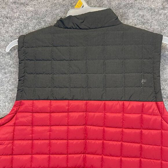 OU SOONERS Vest Men’s Large Gray Red University of Oklahoma Quilted Puffer EUC - Picture 12 of 12